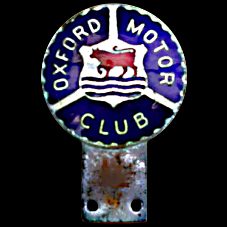 Oxford Motor Club Car Badge