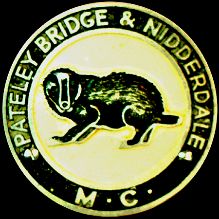 Pateley Bridge & Nidderdale Motor Club Car Badge