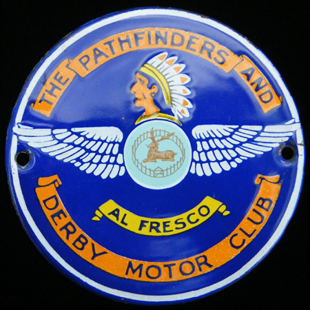 Pathfinders and Derby Motor Club  (The) Car Badge