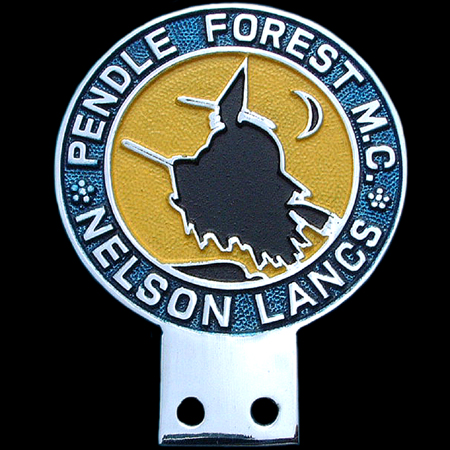 Pendle Forest Motor Club Nelson Lancs Car Badge 