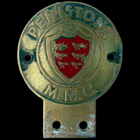 Penistone Moorland Motor Club Car Badge