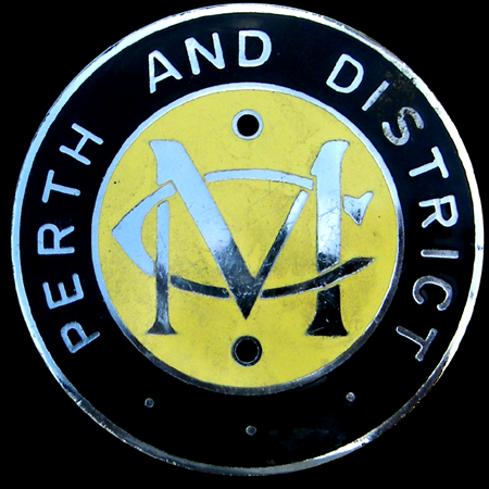 Perth and District Motor Club Car Badge