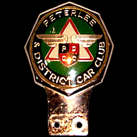 Peterlee & District Car Club Car Badge