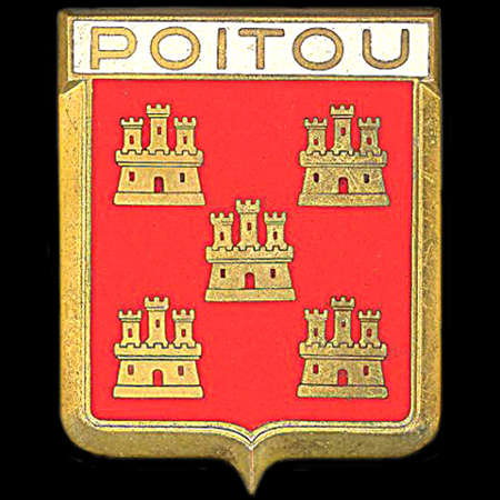 Poitou Car Badge (Drago)