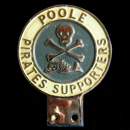 Poole Pirates Supporters Car Badge
