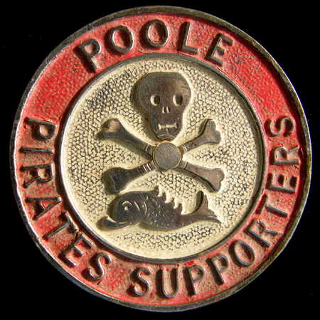 Poole Pirates Supporters Car Badge