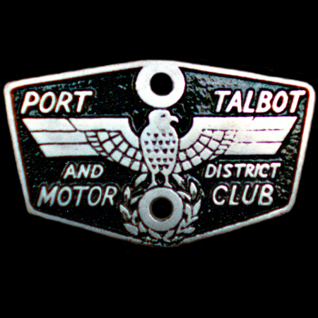 Port Talbot & District Motor Club Car Badge