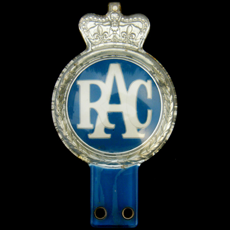 RAC Associate Badges 1954-73 Elizabethan Car Badge