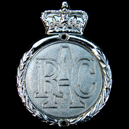 RAC Associate Badges 1954-73 Elizabethan Car Badge