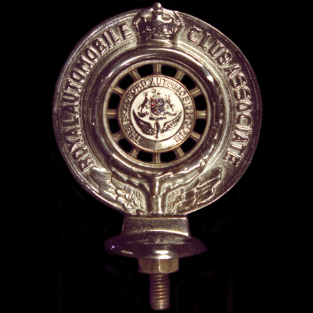 Royal Automobile Club Associate Bradford Automobile Club Car Badge