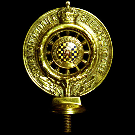 Royal Automobile Club Associate Halifax Automobile Club Car Badge 