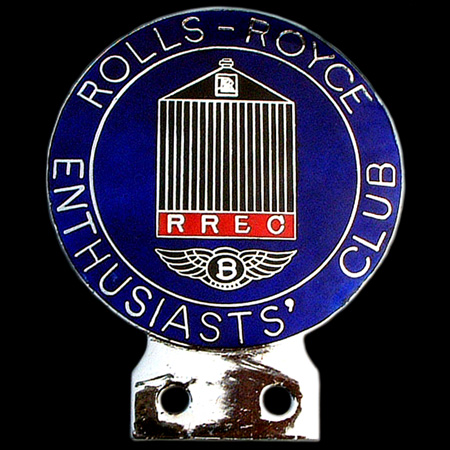 Rolls Royce Enthusiasts Club Car Badge