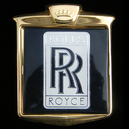 Rolls Royce Car Badge Rare 