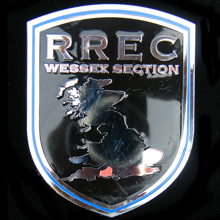 Rolls Royce Enthusiasts ClubWessex Section Car Badge