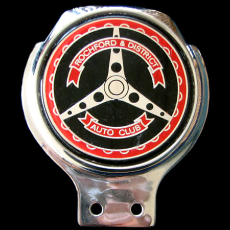 Rochford & District Auto Club Car Badge