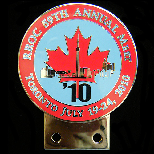 Rolls Royce Owners Club Canada Car Badge