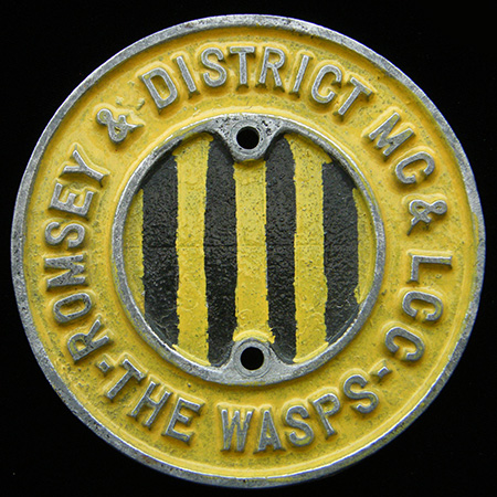 Romsey & District Motor Cycle & Light Car Club Car Badge