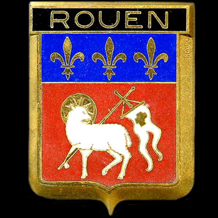 Rouen Car Badge (Drago)