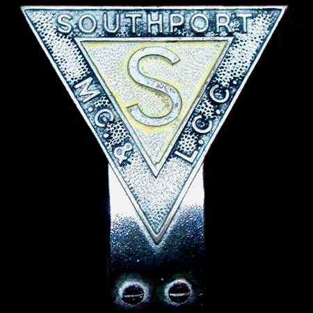 Southport Motor Cycle & Light Car Club Car Badge