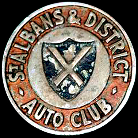St Albans & District Auto Club Car Badge
