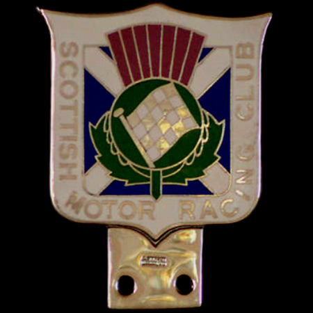 Scottish Motor Racing Club Car Badge