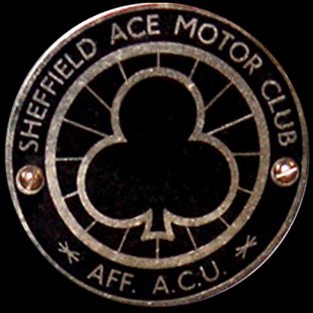 Sheffield Ace Motor Club Car Badge