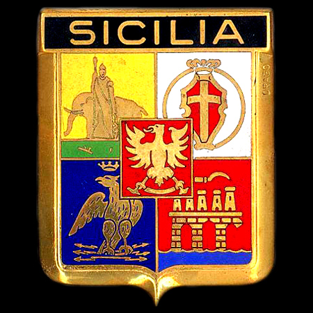 Sicilia Car Badge (Drago)