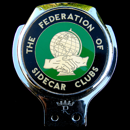 Federation of Sidecar Clubs Car Badge