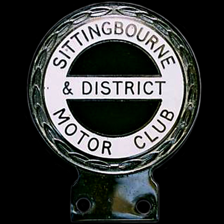 Sittingbourne & District Motor Club Car Badge