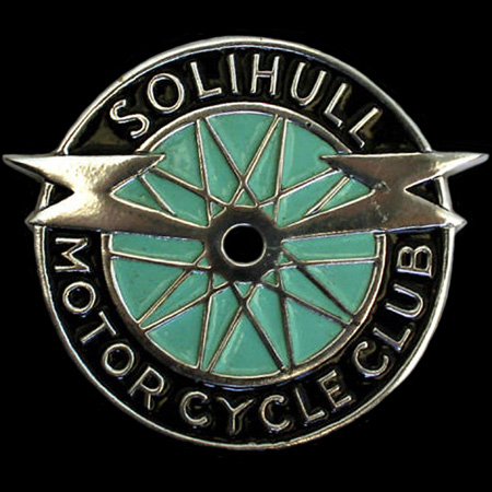 Solihull Motor Cycle Club Car Badge