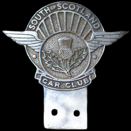 South of Scotland Car Club Car Badge