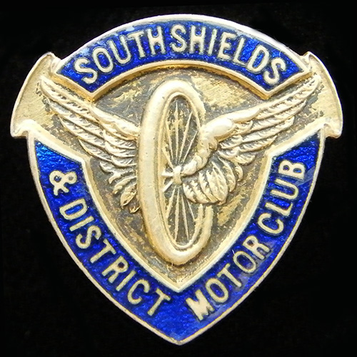 South Shields & District Motor Club Lapel Badge