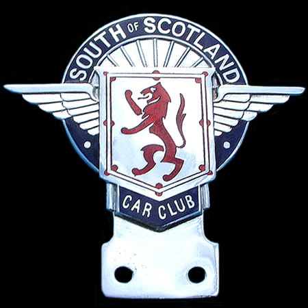 South of Scotland Car Club Car Badge