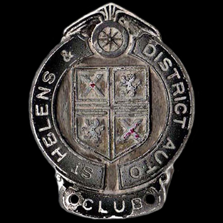 St Helens & District Auto Club Car Badge