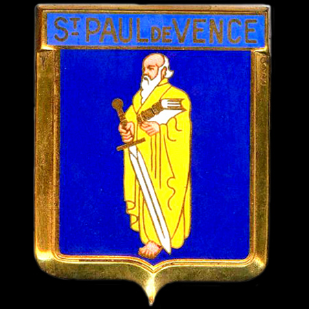 St Paul de Vence Car Badge (Drago)