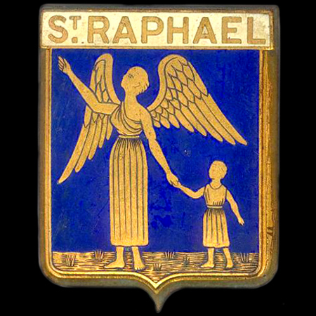 St Raphael Car Badge (Drago)