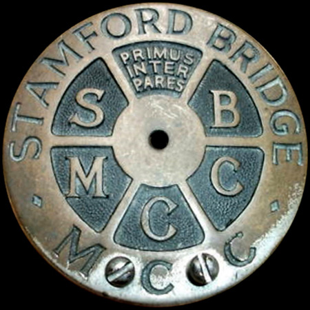 Stamford Bridge  Motor Cycle Club Car Badge