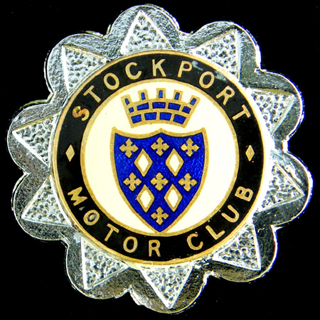 Stockport Motor Club pin badge