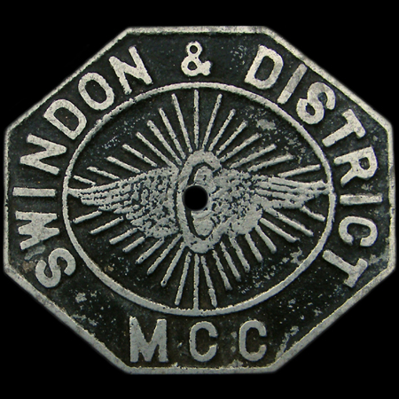 Swindon & District M C C Car Badge