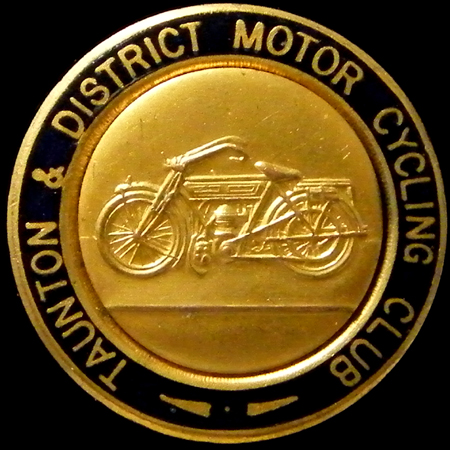 Taunton & District Motor Cycling Club Lapel Badge
