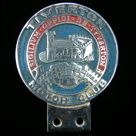 Tiverton Motor Club Car Badge