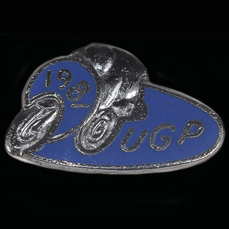 Ulster Grand Prix 1981 Lapel Badge