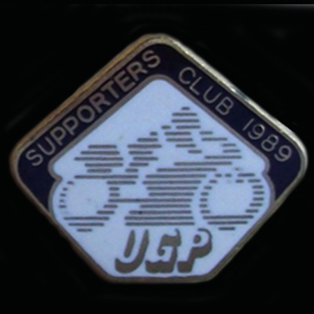 Ulster Grand Prix 1989 Lapel Badge
