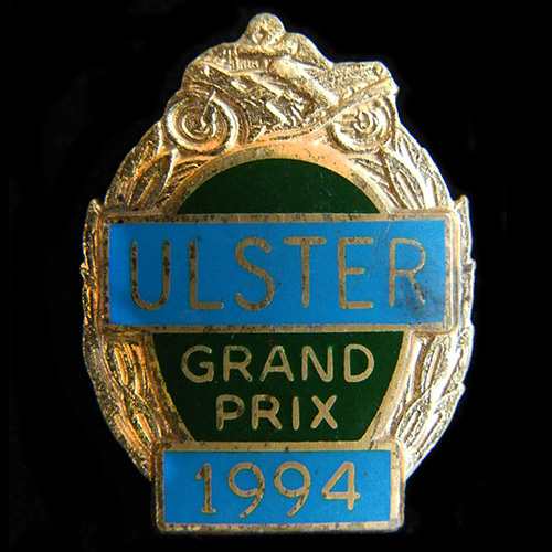 Ulster Grand Prix 1994 Lapel Badge