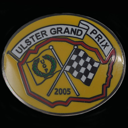 Ulster Grand Prix 2005 Lapel Badge