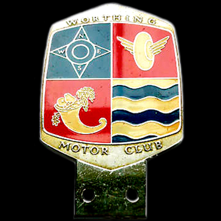 Worthing Motor Club Car Badge
