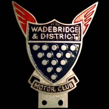 Wadebridge & District Motor Club Car Badge