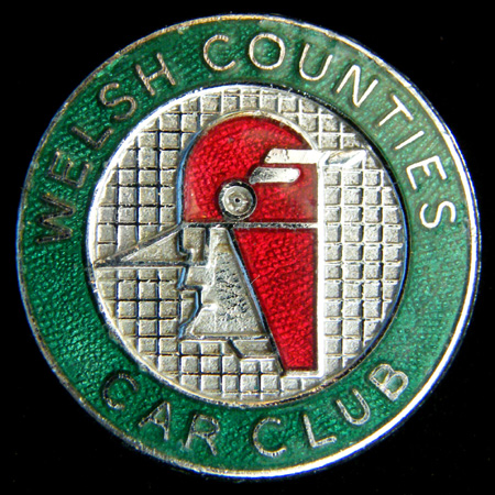 Welsh Counties Car Club Lapel Badge