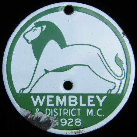 Wembley & District Motor Club Car Badge