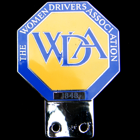 Women Drivers Association Car Badge